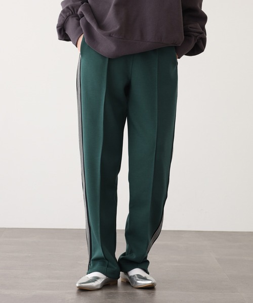OMNES(オムネス)の「ダンボールニットライン入りトラックパンツ(その他パンツ・レディース・グリーン・L/M)」の14枚目の写真