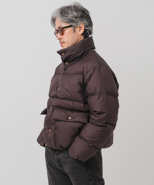 EDIFICE（エディフィス）の「E. MICRO LIP ダウンブルゾン（ダウンジャケット/コート・メンズ・ブラウン/ブラック・LARGE/MEDIUM）」の22枚目の写真