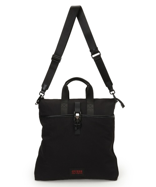Guess(ゲス)の「DUBAI Tote トートバッグ (ショルダーバッグ・メンズ・ブラック・ONE SIZE)」の4枚目の写真