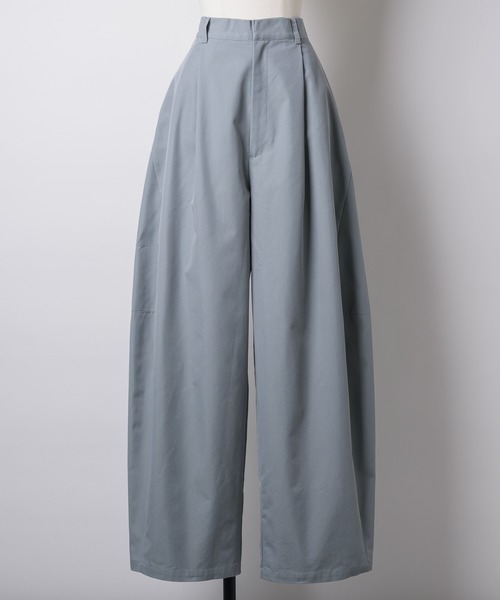 yae（ヤエ）の「Super wide curve pants / スーパーワイドカーブパンツ（その他パンツ・レディース・ネイビー/ライトグレー・38/36）」の21枚目の写真