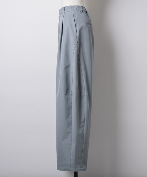 yae（ヤエ）の「Super wide curve pants / スーパーワイドカーブパンツ（その他パンツ・レディース・ネイビー/ライトグレー・38/36）」の22枚目の写真