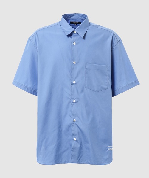 COMME des GARCONS HOMME(コム デ ギャルソン・オム)の「COTTON PLAIN LOGO SHIRTS(Tシャツ/カットソー・メンズ・サックスブルー/ホワイト/ブラック・XS/S/M/L)」の3枚目の写真