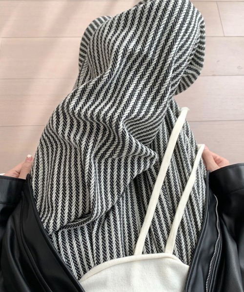 SallyLunn（サリーラン）の「ハイウエストワイドレッグパンツ（その他パンツ・レディース・ブラック/ネイビー/ブラック×ホワイト/ホワイト/グレー・LARGE/MEDIUM）」の11枚目の写真