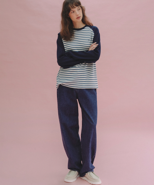 ANDNEEDS（アンドニーズ）の「Smokie wide denim (denim pink)（デニムパンツ・レディース・その他・SMALL/MEDIUM）」の4枚目の写真