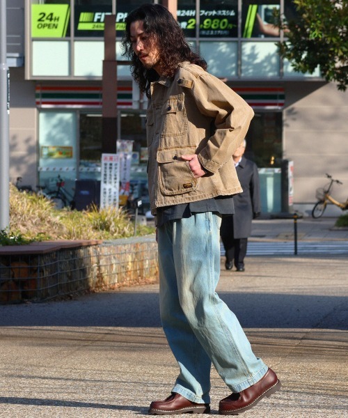 KRIFF MAYER（クリフメイヤー）の「マルチポケット森林ジャケット（カバーオール・メンズ・ベージュ/チャコール/オリーブ・LARGE/MEDIUM/X-LARGE）」の20枚目の写真
