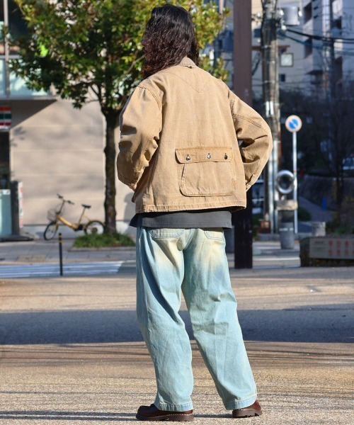 KRIFF MAYER（クリフメイヤー）の「マルチポケット森林ジャケット（カバーオール・メンズ・ベージュ/チャコール/オリーブ・LARGE/MEDIUM/X-LARGE）」の21枚目の写真