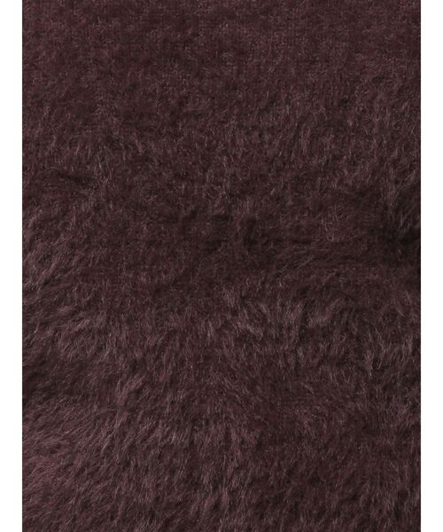 MERCURYDUO（マーキュリーデュオ）の「【追加生産】ミニシャギーオフショルニット（ニット/セーター・レディース・アイボリー/ベビーピンク/グレー/ブルー・FREE）」の8枚目の写真