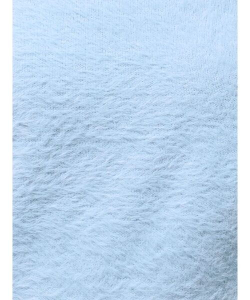 MERCURYDUO（マーキュリーデュオ）の「【追加生産】ミニシャギーオフショルニット（ニット/セーター・レディース・アイボリー/ベビーピンク/グレー/ブルー・FREE）」の13枚目の写真