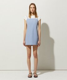 MINI A-LINE DRESS_BLUE