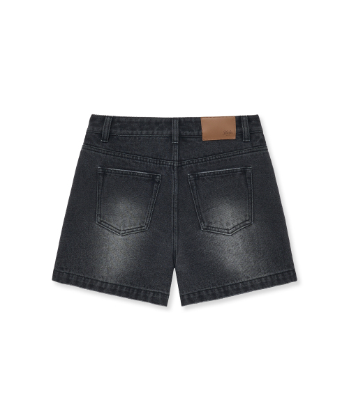YALE(イェール)の「ウーマンズデニムショートパンツ_チャコール(その他パンツ・レディース・その他・MEDIUM/SMALL)」の4枚目の写真