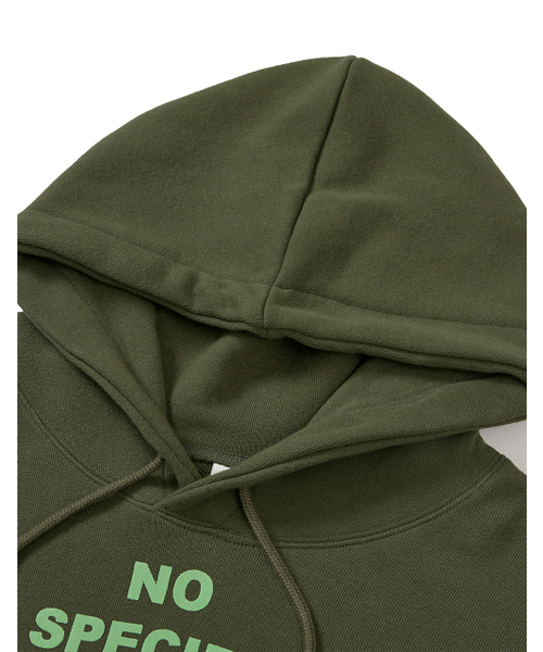 MMLG（エムエムエルジー）の「[Mmlg] JUST WALKING HOODIE (DARK OLIVE)（パーカー・レディース・その他・MEDIUM/LARGE/SMALL/X-LARGE）」の3枚目の写真