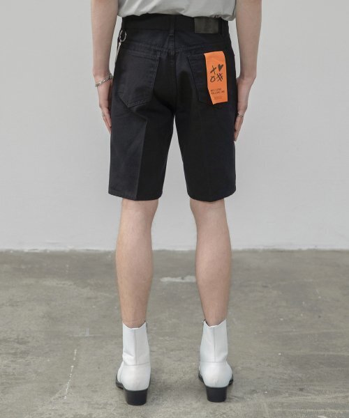 PANDORAFIT（パンドラフィット）の「[SHORTS] Organisation Jeans Black（その他パンツ・メンズ・その他・SMALL/LARGE）」の4枚目の写真
