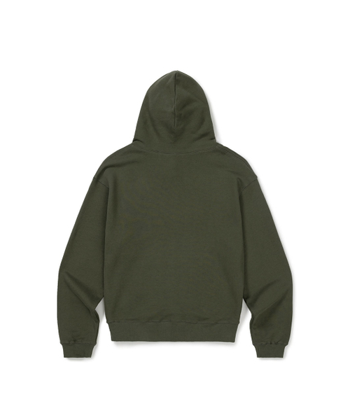 MMLG（エムエムエルジー）の「[Mmlg] M STAMP HOODIE (MOSS KHAKI)（パーカー・レディース・その他・SMALL/MEDIUM/X-LARGE/LARGE）」の2枚目の写真