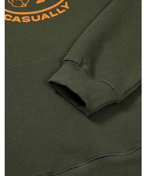 MMLG（エムエムエルジー）の「[Mmlg] M STAMP HOODIE (MOSS KHAKI)（パーカー・レディース・その他・SMALL/MEDIUM/X-LARGE/LARGE）」の6枚目の写真