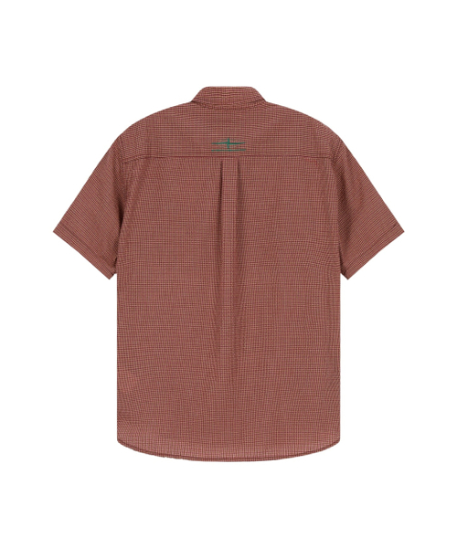 AFTERMATH(アフターマス)の「CHECK SHIRT (RED)(シャツ/ブラウス・レディース・レッド・LARGE/X-LARGE/MEDIUM)」の2枚目の写真