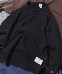 SITRY（シトリー）の「DISCUS/ディスカス 裏毛 パウダーブリーチ加工 ワンポイント刺繍 トレーナー スウェット レディース メンズ（スウェット）」