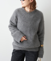 ドゥーズィエム　グレー クルーネック セーター DEUXIEME CLASSE - 【美品】 Deuxieme Classe / ドゥーズィエムクラス