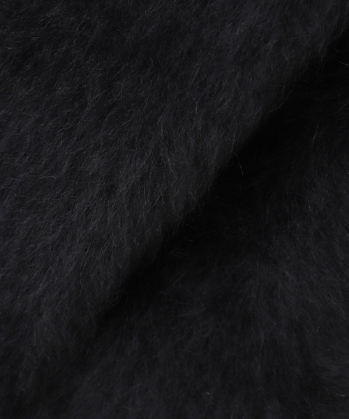 DUET クルーネックセーター　ドゥーズィエムクラス　ファー　ニット　黒 Deuxieme Classe（ドゥーズィエムクラス）の「*DUET クルーネック