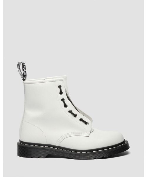 Dr. Martens（ドクターマーチン）の「Dr. Martens/ドクターマーチン 1460 ZIP ホワイトステッチ 8 ホール ブーツ 43413100（ブーツ・メンズ・ホワイト・UK8/UK7/UK6/UK5/UK4/UK3/UK11/UK10/UK9）」の7枚目の写真