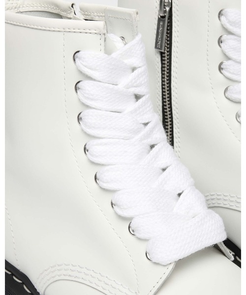 Dr. Martens（ドクターマーチン）の「Dr. Martens/ドクターマーチン 1460 ZIP ホワイトステッチ 8 ホール ブーツ 43413100（ブーツ・メンズ・ホワイト・UK8/UK7/UK6/UK5/UK4/UK3/UK11/UK10/UK9）」の8枚目の写真