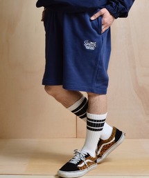 Sunny Smith（サニースミス）の「【Sunny Smith】8.2オンス　OGロゴ刺繍　スウェットハーフパンツ（スウェットパンツ）」