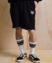 Sunny Smith（サニースミス）の「【Sunny Smith】8.2オンス　OGロゴ刺繍　スウェットハーフパンツ（スウェットパンツ）」