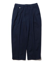 BEAMS PLUS | 2 Pleats Relax Trousers Indigo Oxford(その他パンツ)