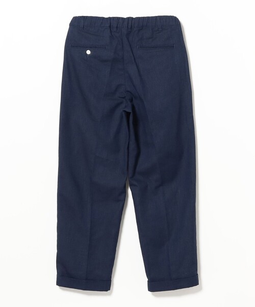 BEAMS PLUS（ビームスプラス）の「2 Pleats Relax Trousers Indigo Oxford（その他パンツ・メンズ・ブルー/インディゴブルー・S/XL/L/M）」の18枚目の写真