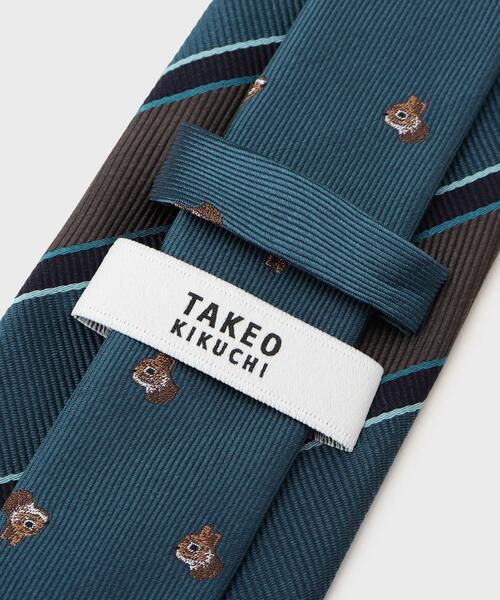 TAKEO KIKUCHI（タケオキクチ）の「【BOXセット】イングリッシュガーデン ネクタイ＆タイバー（ネクタイ・メンズ・グリーン系その他4/グリーン系その他3/オリーブ系7/ネイビー系1・00）」の9枚目の写真