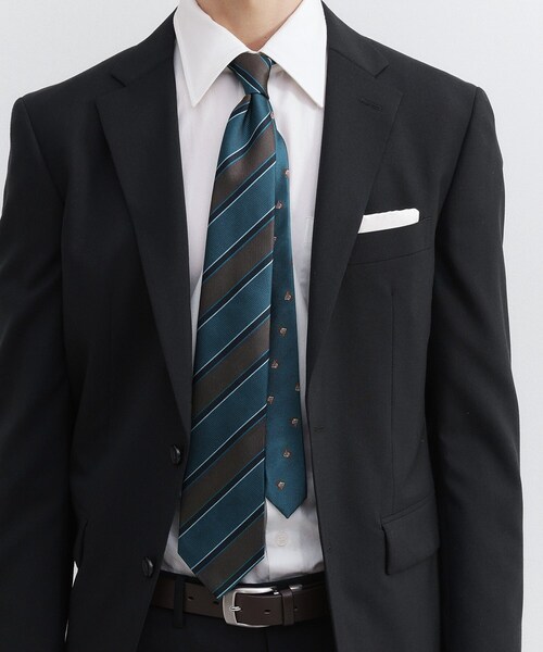 TAKEO KIKUCHI（タケオキクチ）の「【BOXセット】イングリッシュガーデン ネクタイ＆タイバー（ネクタイ・メンズ・グリーン系その他4/グリーン系その他3/オリーブ系7/ネイビー系1・00）」の17枚目の写真