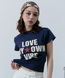 ストレッチロゴプリントTシャツ