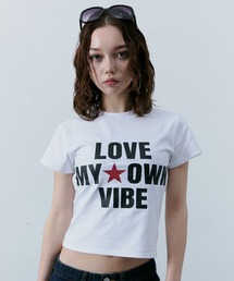 ストレッチロゴプリントTシャツ