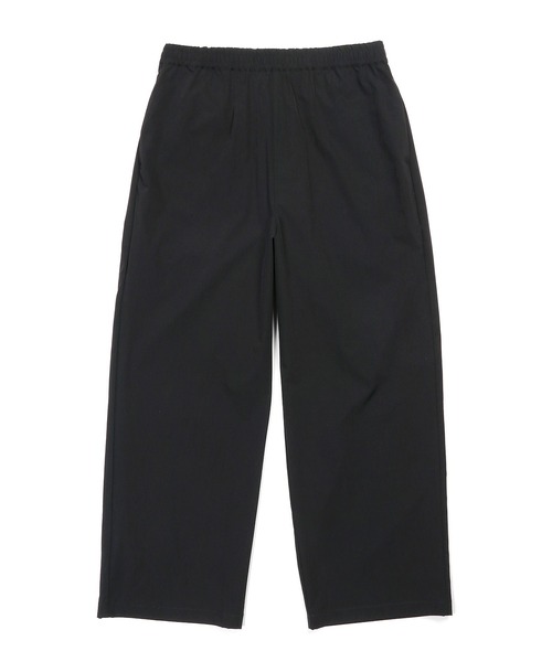 The DUFFER of ST.GEORGE(ザダファーオブセントジョージ)の「【WEB限定アイテム】NYLON STRETCH WIDE PANTS:ワッシャーナイロン ワイドパンツ(その他パンツ・メンズ・ブラック/ダークグレー・X-LARGE/LARGE/MEDIUM/SMALL)」の6枚目の写真