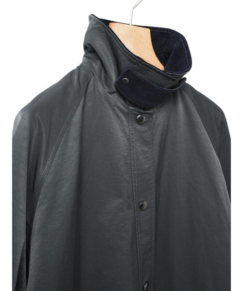 MidiUmi(ミディウミ)の「MidiUmi パッドハンティングロングコート(その他アウター・レディース・アイボリー/ブラック/チャコールグレー・FREE)」の17枚目の写真