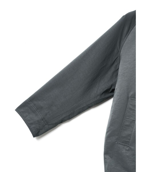 MidiUmi(ミディウミ)の「MidiUmi パッドハンティングロングコート(その他アウター・レディース・アイボリー/ブラック/チャコールグレー・FREE)」の18枚目の写真