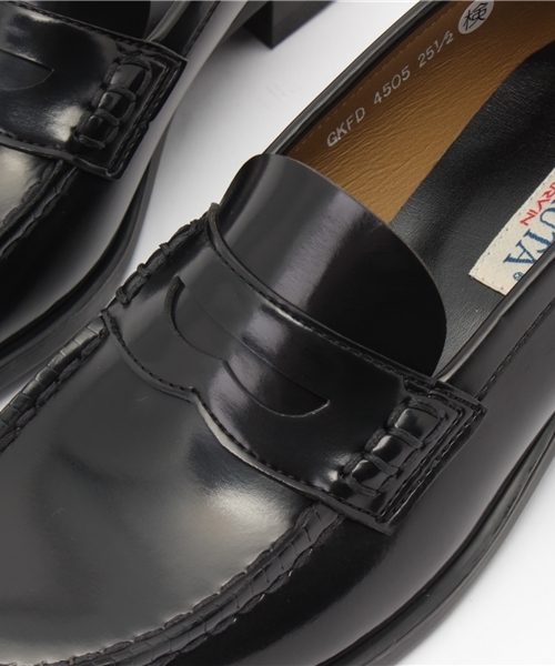 HARUTA（ハルタ）の「HARUTA　ハルタ　人工ローファー3E　4505（ローファー・レディース・ブラック/ブラウン系その他・22.5cm/23.0cm/23.5cm/24.5cm/25.0cm/25.5cm/24.0cm）」の5枚目の写真