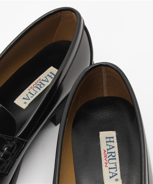 HARUTA（ハルタ）の「HARUTA　ハルタ　人工ローファー3E　4505（ローファー・レディース・ブラック/ブラウン系その他・22.5cm/23.0cm/23.5cm/24.5cm/25.0cm/25.5cm/24.0cm）」の6枚目の写真