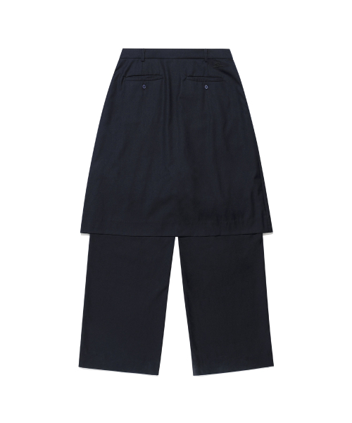 NICE GHOST CLUB（ナイスゴーストクラブ）の「FFATS FRILL LAYERED SKIRT PANTS_NAVY(NG2EFUPA15A)（その他パンツ・レディース・ネイビー・S/M）」の2枚目の写真
