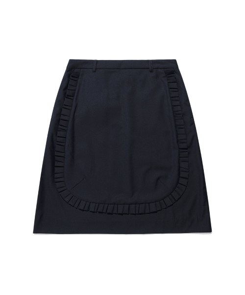 NICE GHOST CLUB（ナイスゴーストクラブ）の「FFATS FRILL LAYERED SKIRT PANTS_NAVY(NG2EFUPA15A)（その他パンツ・レディース・ネイビー・S/M）」の3枚目の写真