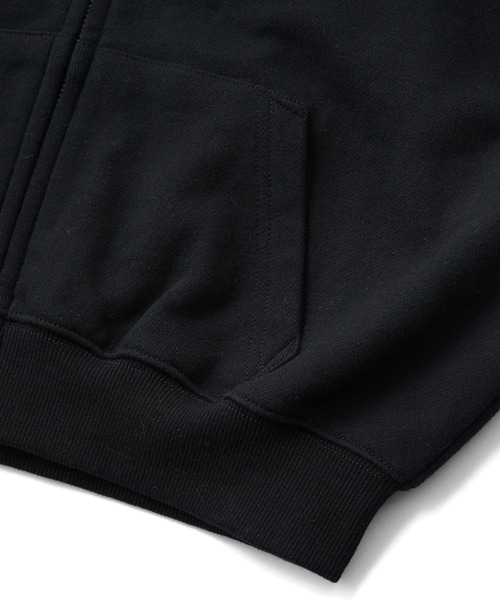 PLAYBOY（プレイボーイ）の「PLAYBOY × X-girl COMPACT ZIP UP SWEAT HOODIE（パーカー・レディース・ブラック/ブラウン・S/M）」の4枚目の写真