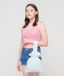 ROIDESROIS（ロワデロワ）の「ドローストリングミニバケットバッグ（ソラ）（トートバッグ）」