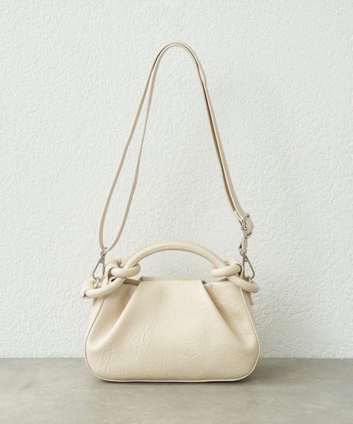 CIAOPANIC TYPY（チャオパニックティピー）の「ねじりデザインミニBAG（ショルダーバッグ・レディース・ブラウン/グレイッシュベージュ/ブラック・ONE SIZE）」の18枚目の写真