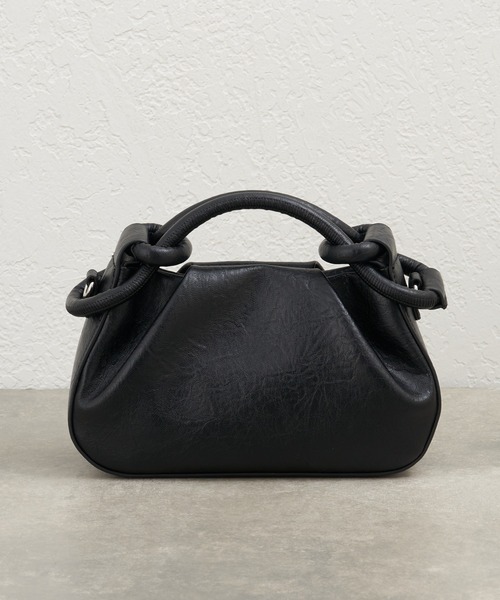 CIAOPANIC TYPY（チャオパニックティピー）の「ねじりデザインミニBAG（ショルダーバッグ・レディース・ブラウン/グレイッシュベージュ/ブラック・ONE SIZE）」の12枚目の写真