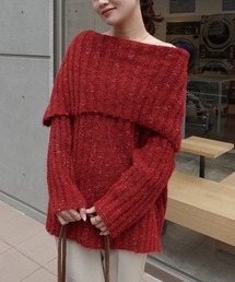 CORNERS | ショールカラーニット(ニット/セーター)