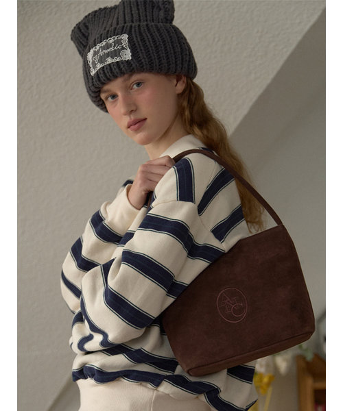 ANOETIC（アノエティック）の「ANC VELVET REVE BAG_BROWN（トートバッグ・レディース・ブラウン・FREE）」の3枚目の写真