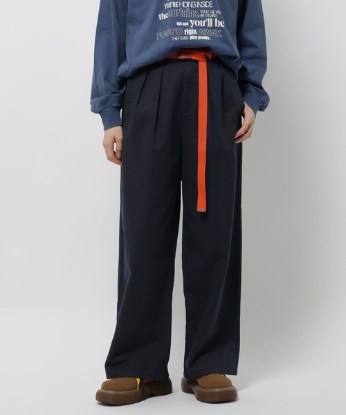 niko and...（ニコアンド）の「ボーイフレンドチノパンツ（チノパンツ・レディース・ブラウン/アイボリー/ネイビー・MEDIUM/LARGE）」の3枚目の写真