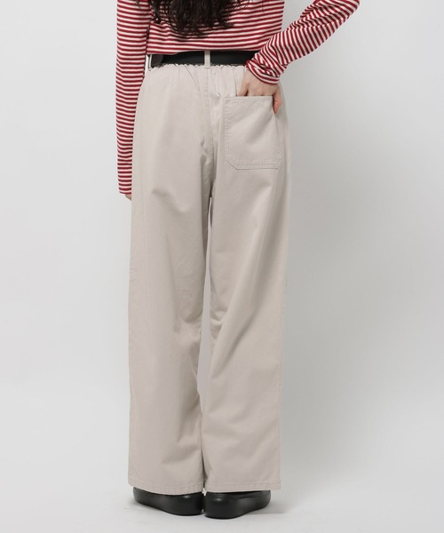 niko and...（ニコアンド）の「ボーイフレンドチノパンツ（チノパンツ・レディース・ブラウン/アイボリー/ネイビー・MEDIUM/LARGE）」の9枚目の写真