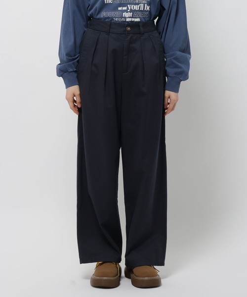 niko and...（ニコアンド）の「ボーイフレンドチノパンツ（チノパンツ・レディース・ブラウン/アイボリー/ネイビー・MEDIUM/LARGE）」の13枚目の写真