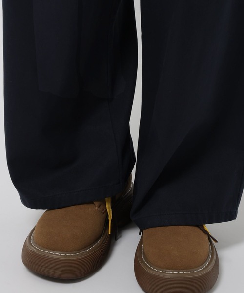 niko and...（ニコアンド）の「ボーイフレンドチノパンツ（チノパンツ・レディース・ブラウン/アイボリー/ネイビー・MEDIUM/LARGE）」の21枚目の写真