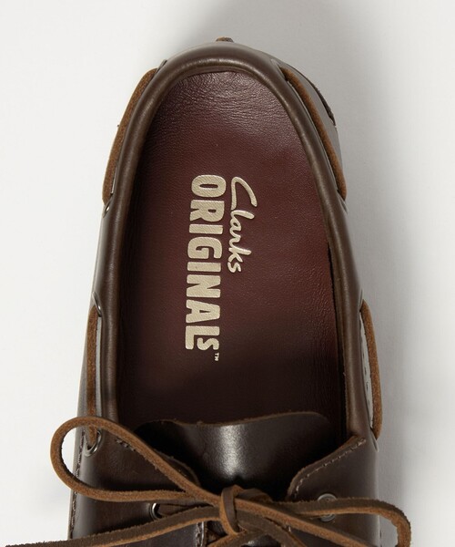 Clarks Originals（クラークスオリジナルズ）の「【国内EXCLUSIVE】＜Clarks Originals＞GODNEY BOAT シューズ（モカシン/デッキシューズ・メンズ・ダークブラウン/ブラック・55/50/70/65/60）」の10枚目の写真